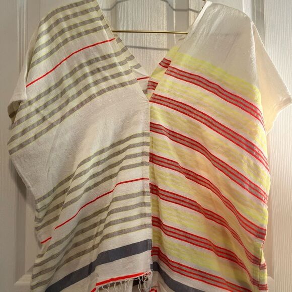 Lemlem Vibrant Striped Short Sleeve Top - Picture 11 of 11